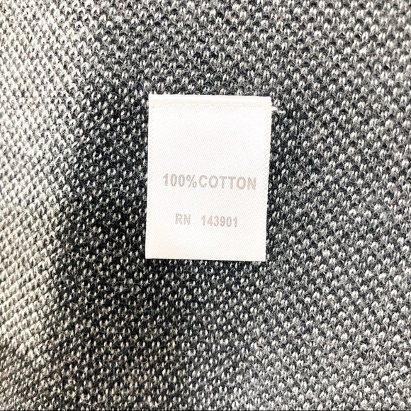 Coco and Carmen Black and White block woman’s sweater wrap Size M - Picture 6 of 8